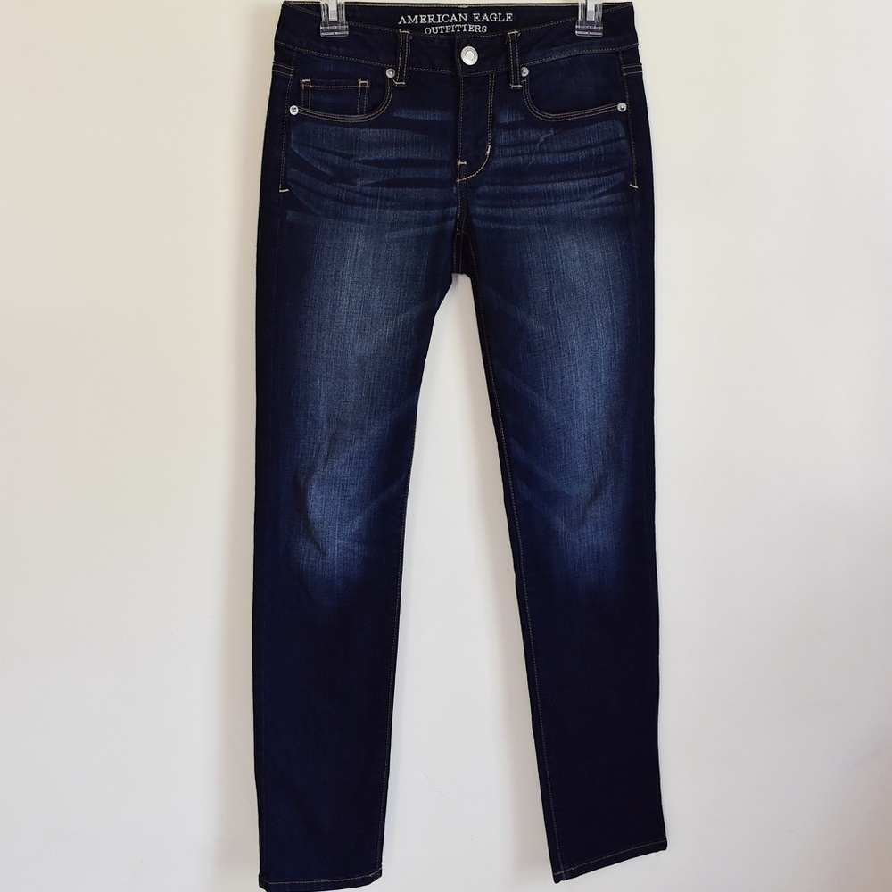 American Eagle Super Stretch Skinny Jeans 2 Short